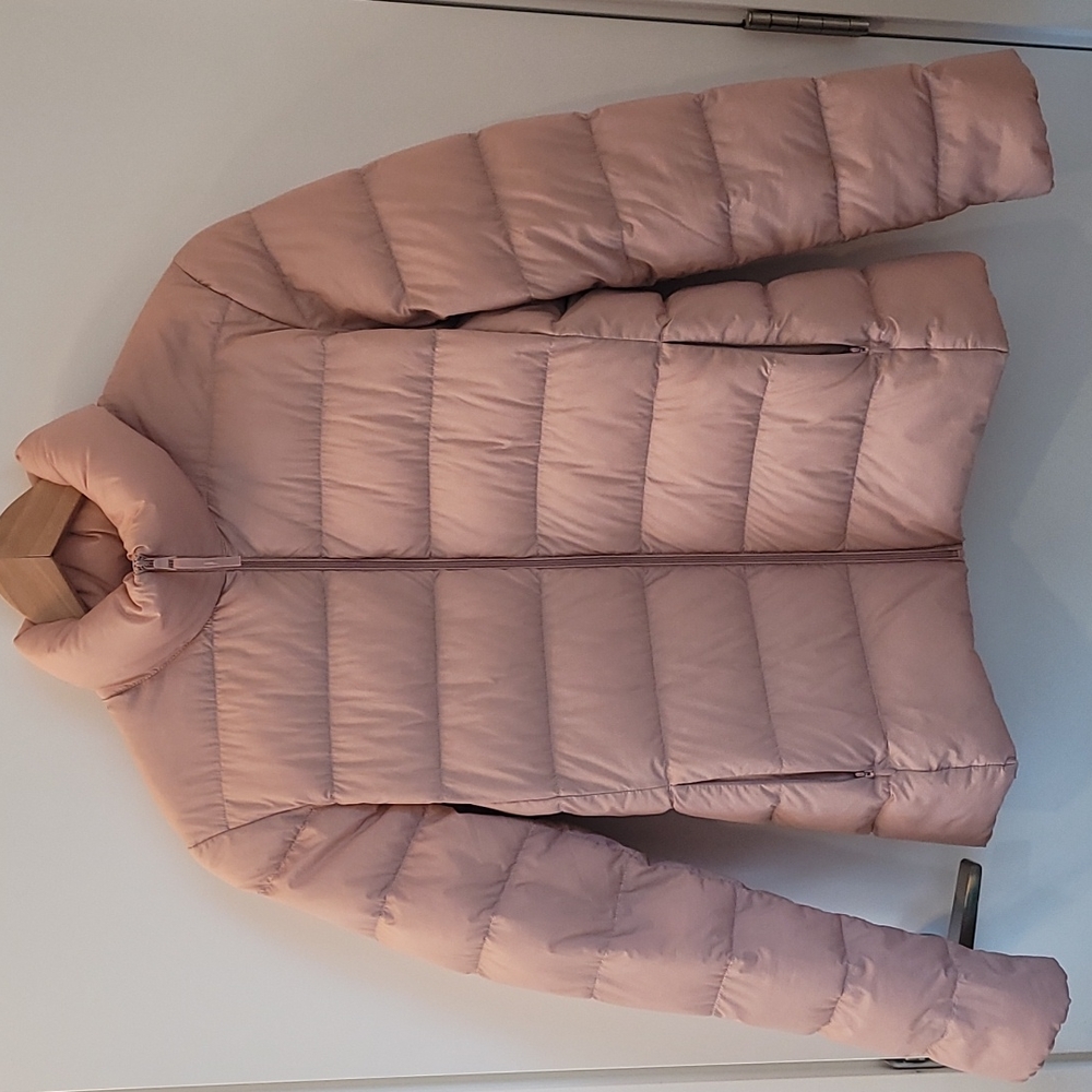 Uniqlo Ultra Light Down Pink Jacket